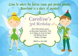 Tinkerbell Party Invitations Cosmit