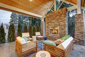 Outdoor Fireplaces Making A Statement