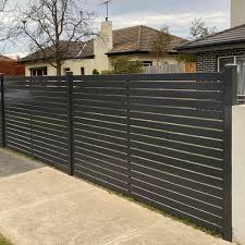 The slats are inserted diagonally in to the chain link fence. Diy Aluminium Slat Fence Panel Kit 1800mm X 2400mm Supergates