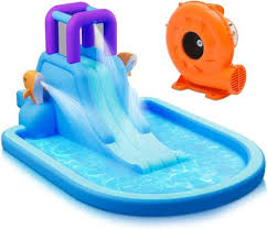 Monibloom Inflatable Water Slide Park