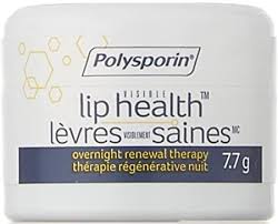polysporin visible lip health overnight