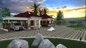 four bedroom bungalow house design in