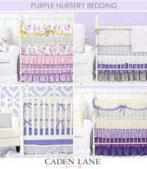 purple nursery bedding nursery design