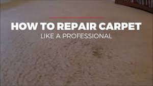 repair carpet how to patch carpet