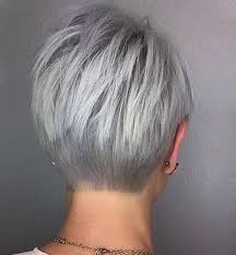 Short layered haircuts are a great way to add volume and texture. Short Hairstyle Grey Hair 3 Fashion And Women
