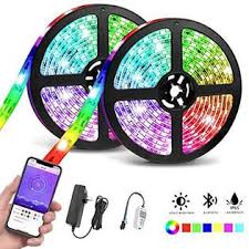 Tudoccy Led Strip Lights Waterproof 32 8ft 10m Bluetooth Led Chasing Light With App Dream Color Changing Rgb Rope Lights Kit 12v 300