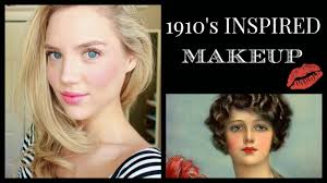 natural makeup 1910 s you