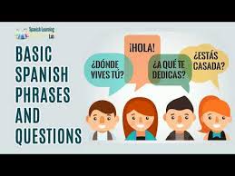spanish phrases and questions for basic