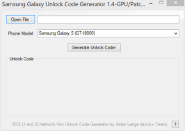 As simple as one button click, and you can change your carrier sim card ! Samsung Galaxy S And Sii Network Sim Unlock Code Generator Patcher Tool V 1 4 By Stock Team Routerunlock Com