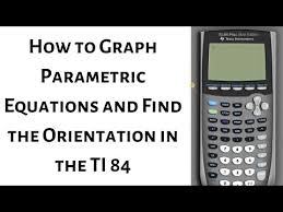 How To Sketch Parametric Equations And