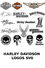 harley davidson logos svg masterbundles
