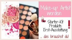make up artist visagistin starter kit