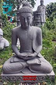 Stone Buddha Statue Garden