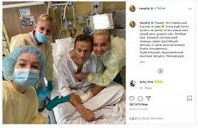 Alexei Navalny posts Instagram photo ...