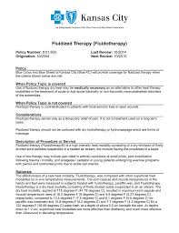 Fluidized Therapy Fluidotherapy