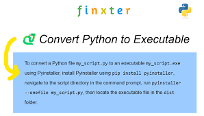 a python script executable