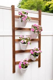 Build An Easy Diy Wall Planter Ladder