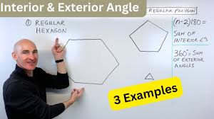 exterior angle in a regular polygon