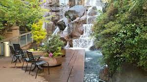 ups waterfall garden park