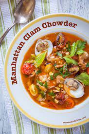 manhattan clam chowder recipe