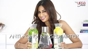 anti aging infused water you