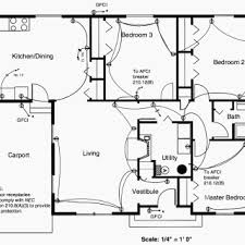 There are 3 fundamental components in recessed lighting. 3 Bedroom House Electrical Plan Dtdp Switch Wiring Diagram Plans Blueprints Small Landandplan