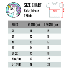 Child Tee Shirt Size Chart Coolmine Community School
