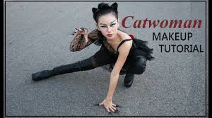 catwoman makeup tutorial 萬聖節化妝