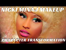 nicki minaj character makeup step by