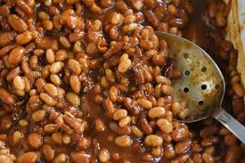 my favorite saucy baked beans recipe