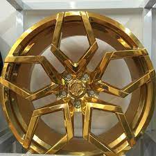Powder coating illusion cherry and rose gold wheels in this how to video. Custom Gold Powder Coated Forged Lexani Wheel Wheels Custom Luckymotorsports Deals Wholesale Cars Trucks Rim Gold Powder Powder Coating Wheels Wheel