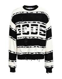 GCDS | White Men‘s Sweater | YOOX