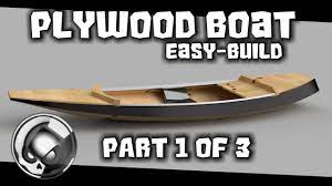 plywood boat easy build part 1 of 3
