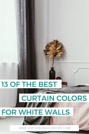 13 Best Curtain Colors For White Walls