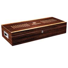luxury cohiba wooden cigar box with big