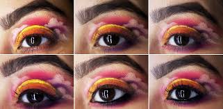 cloud eye makeup tutorial with step by