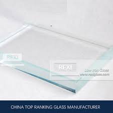 1mm 19mm Low Iron Glass Temperable
