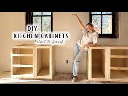 building our kitchen cabinets from