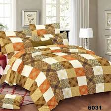 Geometrical Cotton Queen Joy Fitted Bed