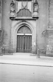 germany castle church door in