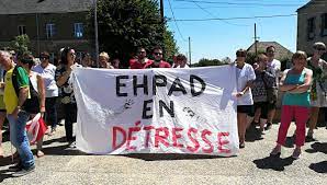 grève à l ehpad de saint denis de gastines