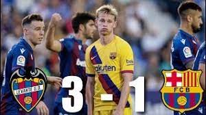Barcelona were mowed down by a rampant levante as their shaky defence and poor away form once again proved their undoing. Levante Vs Barcelona 3 1 La Liga 2019 20 Match Review Youtube
