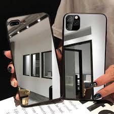 Find iphone cases and screen protectors to defend your phone against water, dust, and shock. Fashion Tpu Makeup Mirror Case For Iphone 11 12 Pro Xs Max Xr Mobile Phone Protection Cover For Iphone 8 7 6s Plus Acrylic Case Phone Pouches Aliexpress