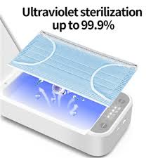 Di Động UV Diệt Khuẩn Hộp Mini Đa Năng Thông Minh Máy Tiệt Trùng Cho Điện  Thoại Mặt Nạ Sạc USB Hộ Gia Đình Khử Trùng Ốp Lưng|Hộp Đồ Vệ Sinh