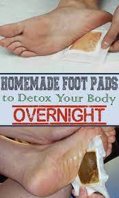 homemade foot pads to detox your body