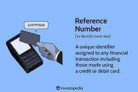 what is a reference number and how