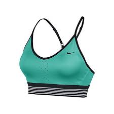 Womans Pro Indy Cool Washed Teal Black Sports Bra Womens