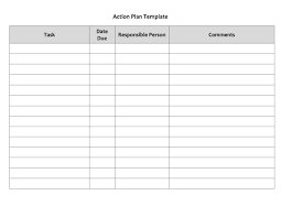 45 Free Action Plan Templates Corrective Emergency Business