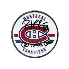 The team issued a nondescript statement saying: Patrick Roy Signed Canadiens Logo Hockey Puck Inscribed Go Habs Go Uda Coa