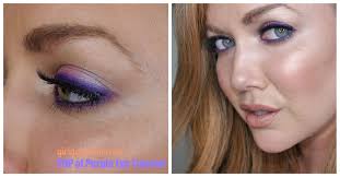 purple eye tutorial redhead friendly